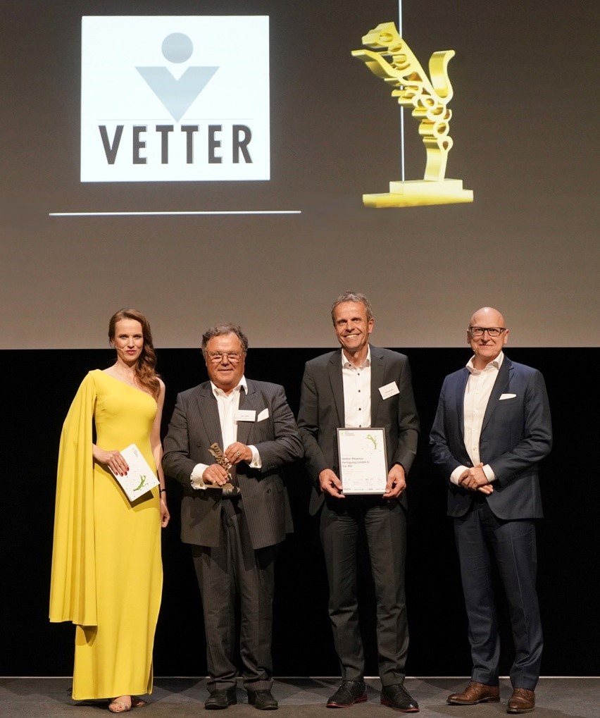 Vetterは、Best Managed Companies Awardを3年連続で受賞